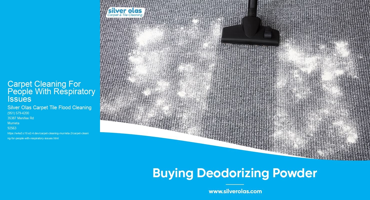 Carpet Cleaning For People With Respiratory Issues